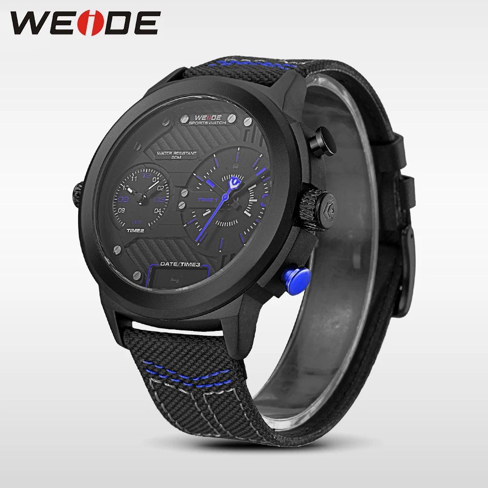 WEIDE 2017 новые спортивные черные Большие дисковые модные и повседневные