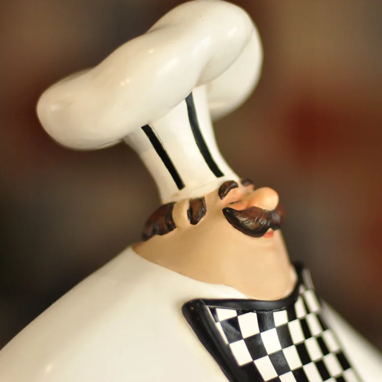 Европейская домашняя мебель фигурки кафе декоративная доска шеф-повара