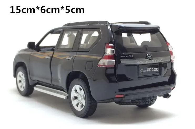 Игрушки для автомобиля из 1:32 сплава, высокая имитация Toyota LAND CRUISER PRADO, металлические отливки, оригинальные Toyota Prado