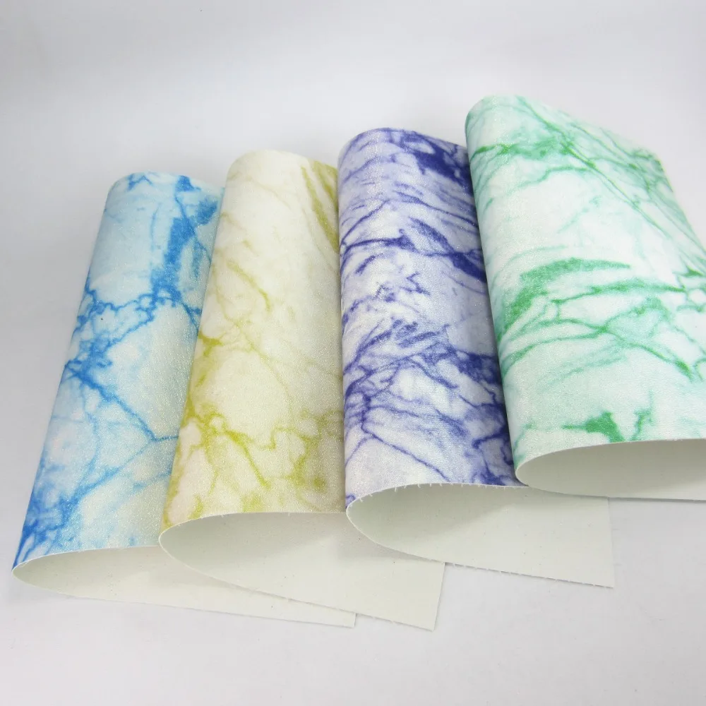 Лист A4 8x11 8 дюйма блестящая ткань синтетическая кожа искусственная для сумок 1 шт.