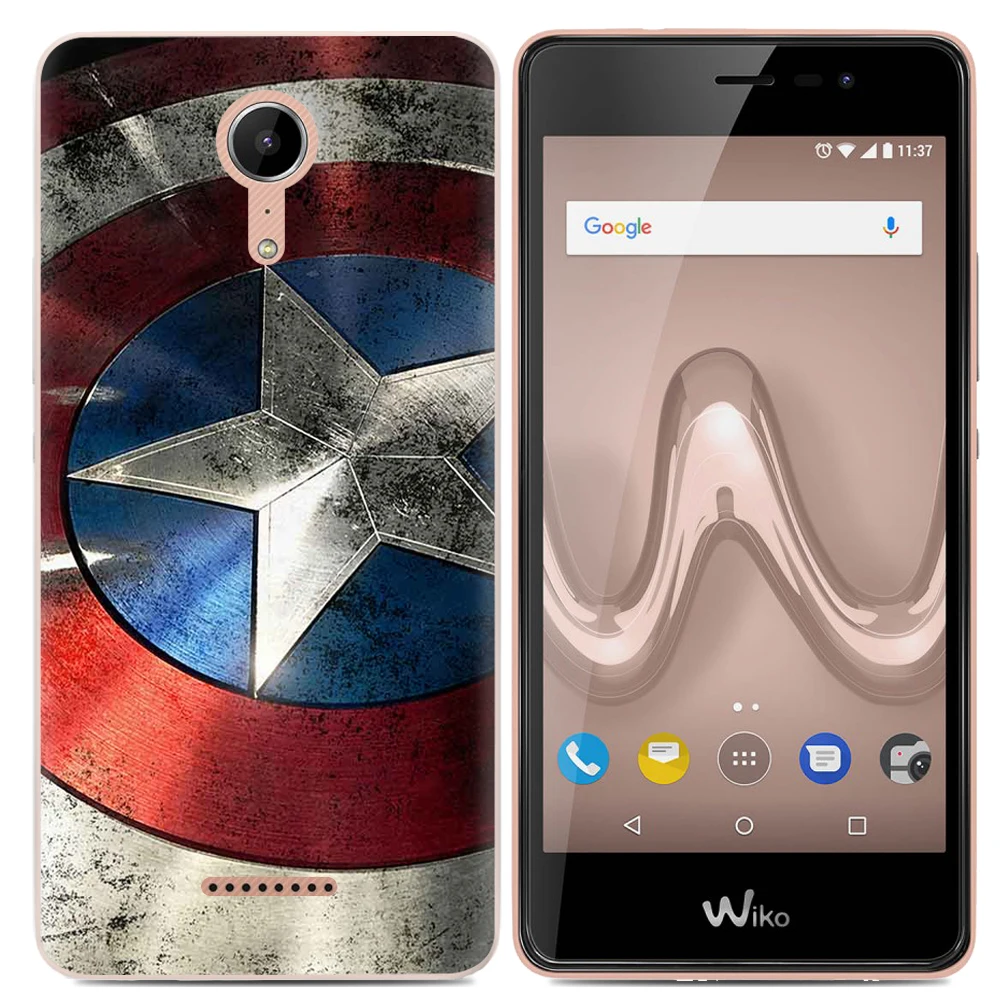 Прямая поставка мягкий чехол для телефона из ТПУ Wiko Tommy2 Tommy 2 5-дюймовый модный
