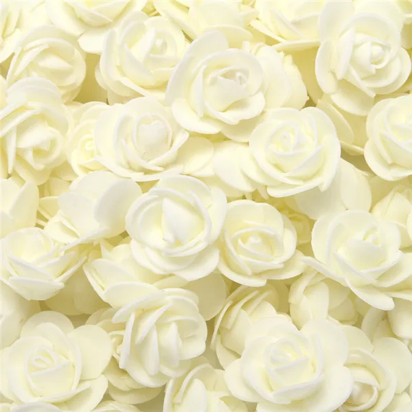 milk white 1 шт. имитация пузыря розы цветок свадебный подарок коробка украшения Diy медведь головные уборы аксессуары поддельный цветок - Цвет: milk white