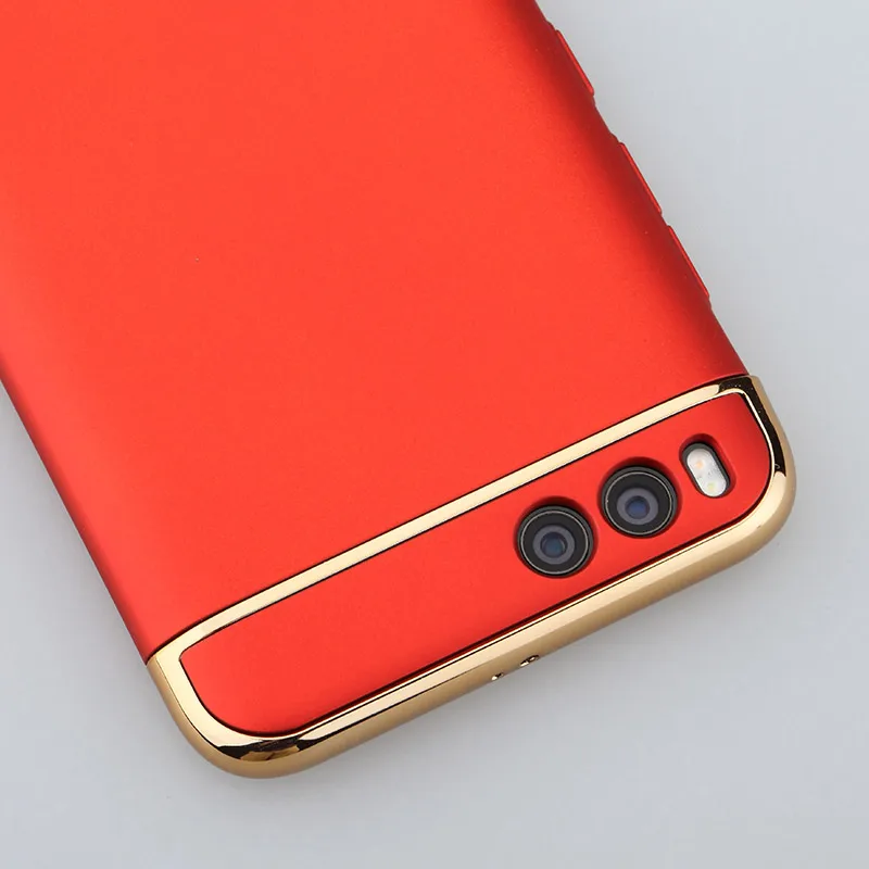 Чехол для xiaomi mi6 с мультипликационным принтом mi 6 MOFi, Роскошный чехол для xiaomi mi 6, задняя крышка 3 в 1, чехол, корпус, синий, золотой, красный, 5,15 дюйма