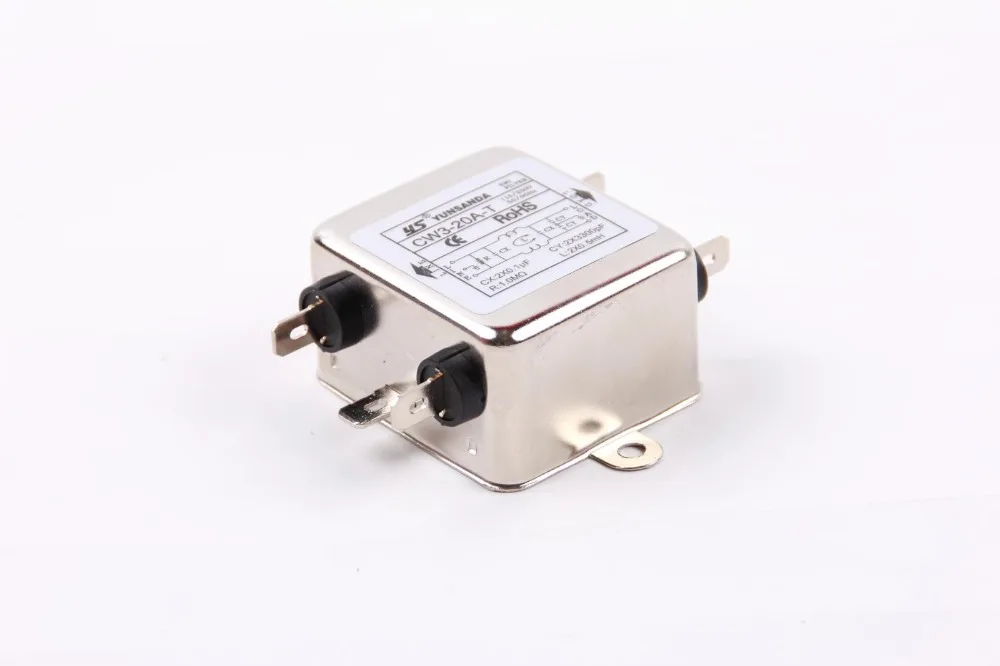 Фазовый фильтр питания AC CW3-10A/6A/3A/20A/30A-T Тип вставки