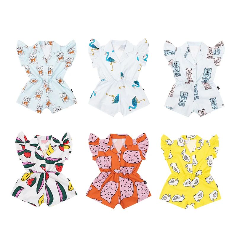 TinyPeople 2020 new baby girl clothes summer cotton kids dress cute dresses princess party fashion jumpsuit|Платья| |