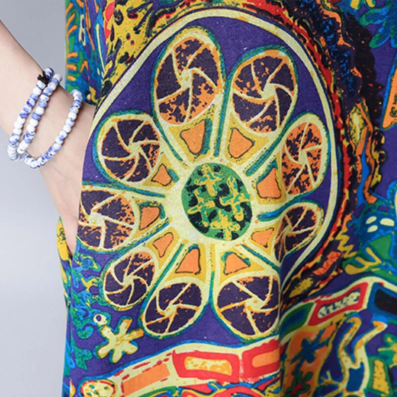 2018 новое летнее платье повседневное женское большого размера винтажное