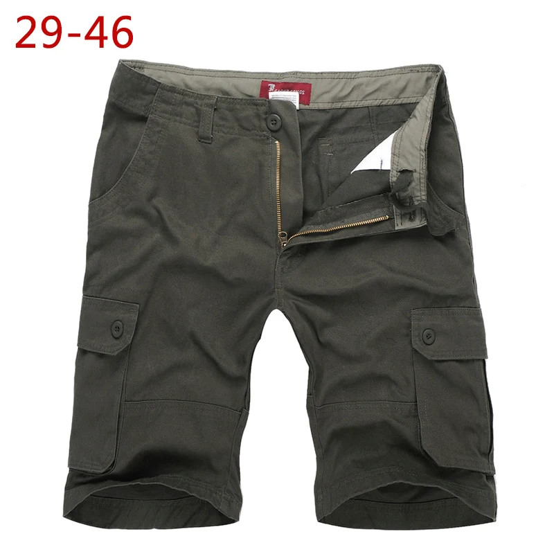 Шорты-карго мужские летние свободные с карманами и | Мужская одежда