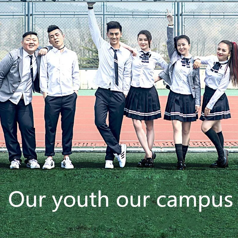 Японская форма для средней школы школьная костюм в британском стиле девочек и