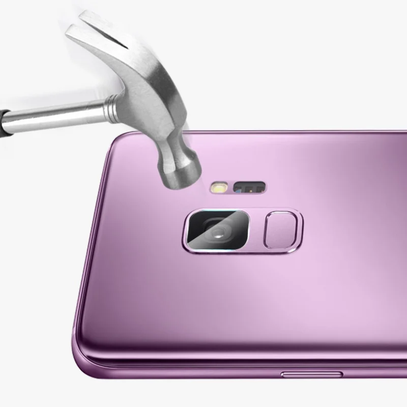 Для Samsung Galaxy Note 8/S9 Plus взрывозащищенный тонкий 2.5D задний стеклянный чехол для