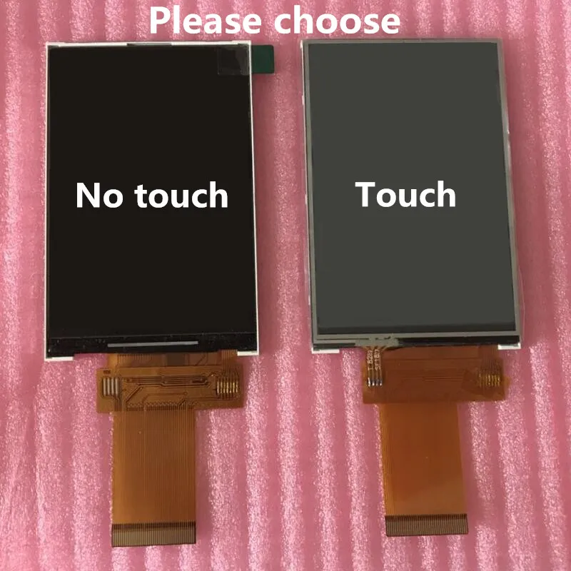 IPS 320480 TFT LCD 3.5 inch display screen Touch panel ILI9486 Superwide visual angle 40P MCU I8080 8BIT/16BIT SPI-3WIRE/4-WIRE |