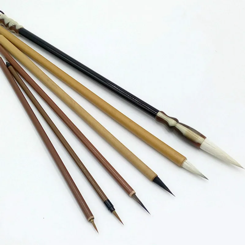 Authentic Chinese Calligraphy Brush Pen Freehand Landscape Bird Flower Painting Set Supplies | Канцтовары для офиса и дома