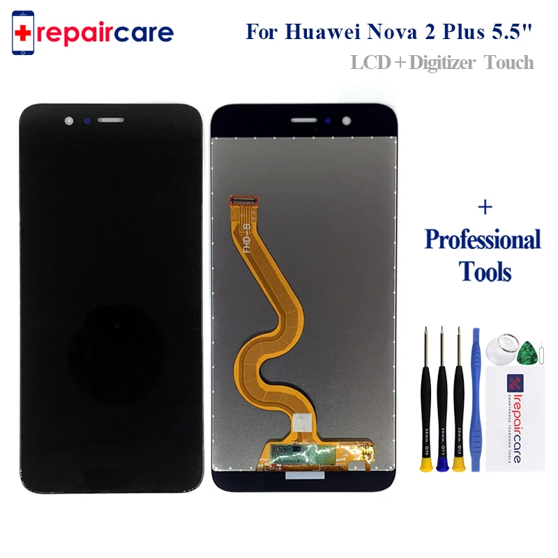 ЖК дисплей для Huawei Nova 2 Plus дигитайзер сенсорного экрана с рамкой сменный экран 5