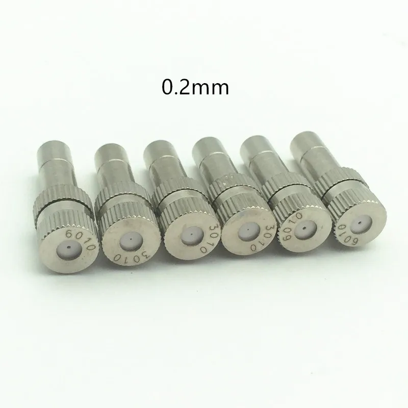 0.2mm E016 сад теплицы капельного орошения наборы запотевания системы охлаждения воды спрей для наружного Патио цветы растения Полив наборы - Цвет: 0.2mm