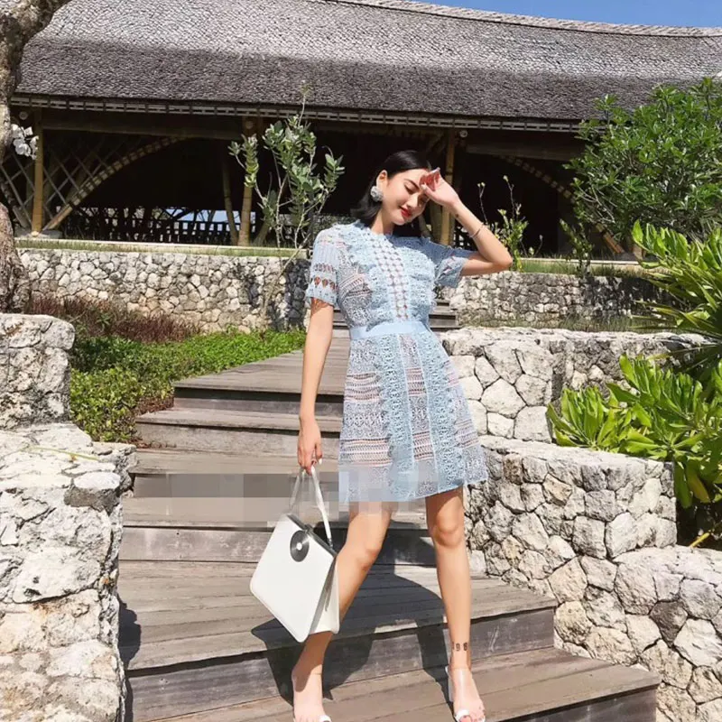 Высокое Качество самостоятельная Protrait платье Для женщин Новое поступление