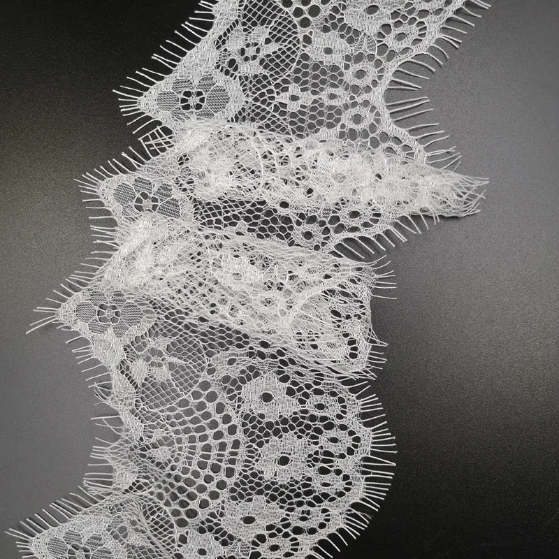 3 метра/Лот черные и белые ресницы кружевная ткань сделай сам декоративные мягкие