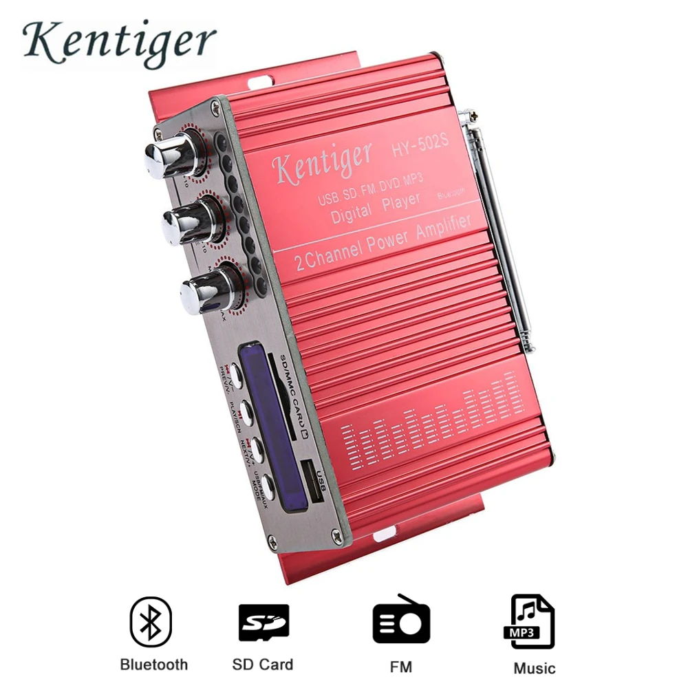 HY 502S Kentiger 2 КАНАЛЬНЫЙ Bluetooth Привет fi Супер Бас Выходная Мощность Стерео Усилитель