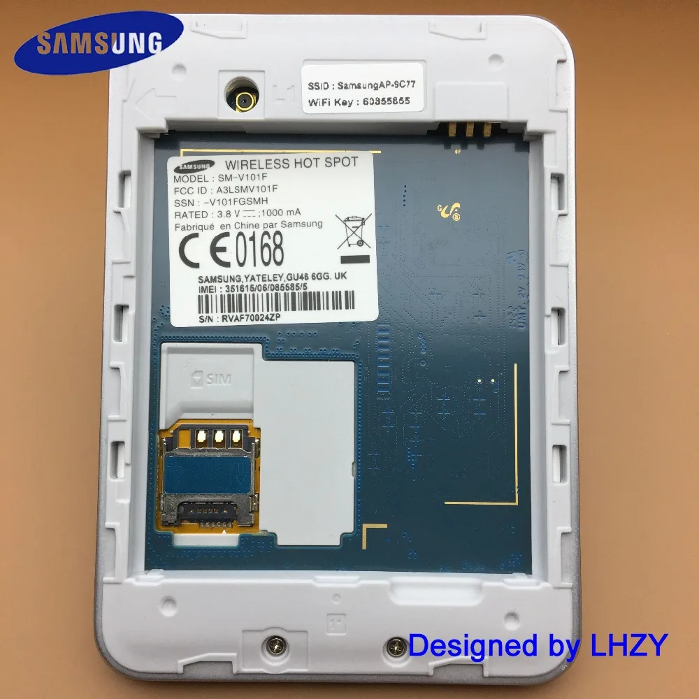 Разблокированный мобильный WiFi роутер samsung SM-V101F 4G LTE Cat4 150 Мбит/с 4G модем PK HUAWEI E5573 E5575 E5770