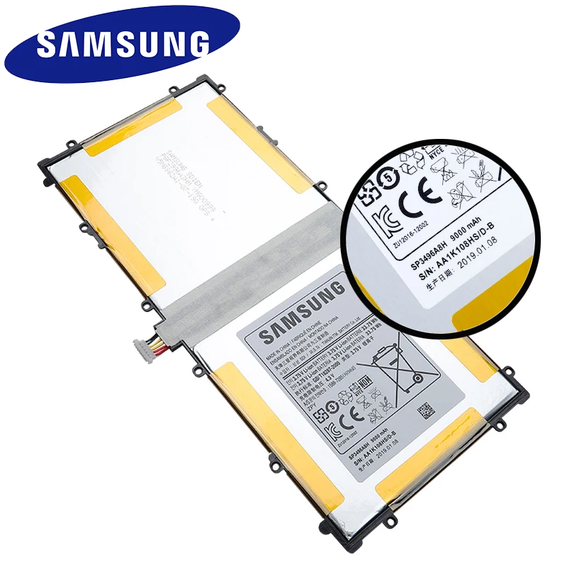 Оригинальный сменный аккумулятор SAMSUNG SP3496A8H для Samsung Google Nexus 10 Оригинальная