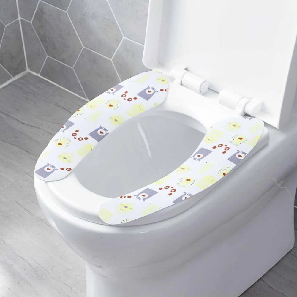 OTHERHOUSE мягкое сидение для унитаза клееная Подушка наклейка на унитаз промывают многоразовые крышку унитаза Водонепроницаемый унитаза Pad комфорт