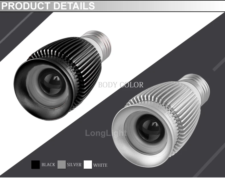 Светодиодный точечный светильник 3 Вт Cob чип Cree E27 3000 К 6000 110 В|light spotlights|cabinet lightcabinet