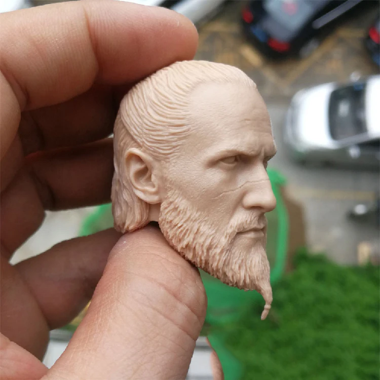 Масштаб 1/6 новый стиль Неокрашенная голова викинга для тела экшн фигурок 12