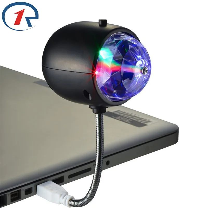 

ZjRight 2 in1 USB lights illumination Portable Colorful DJ lights KTV Led Lamp Stage Light For Party DJ KTV Bar&White Desk Light