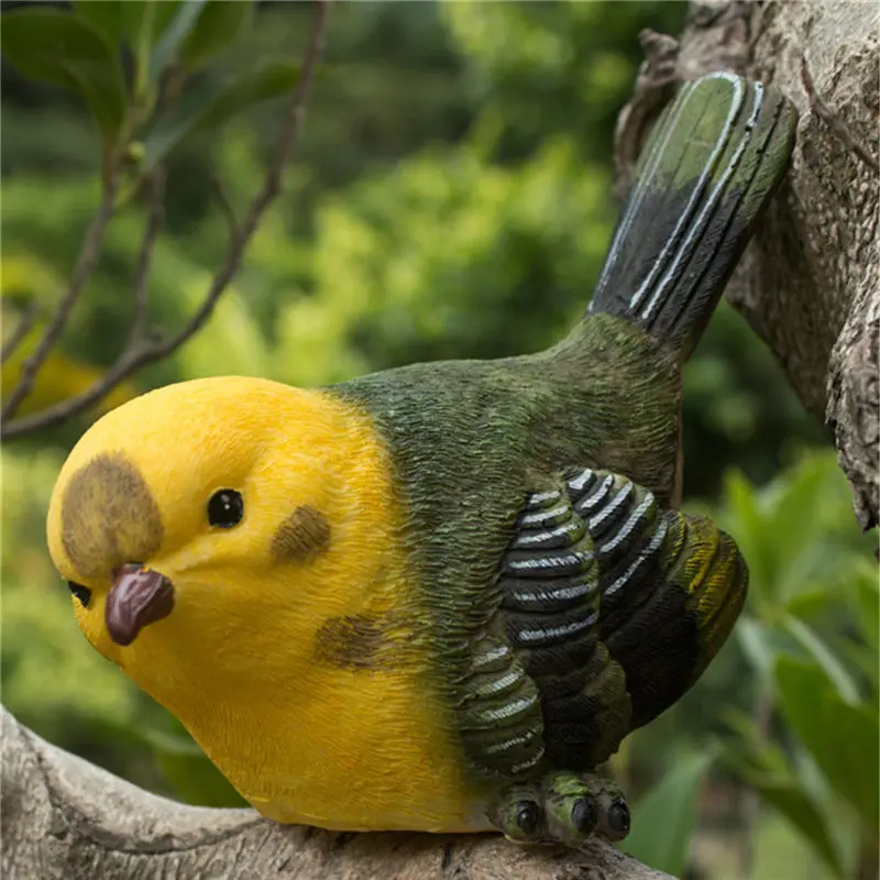 4 шт./компл. кукла искусственная смола статуя модель дома газон садовый декор