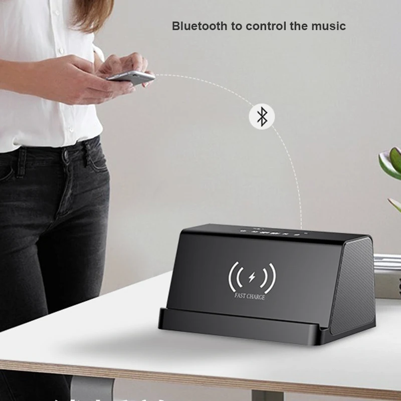 20 часов Hifi беспроводной портативный Bluetooth динамик Беспроводное зарядное