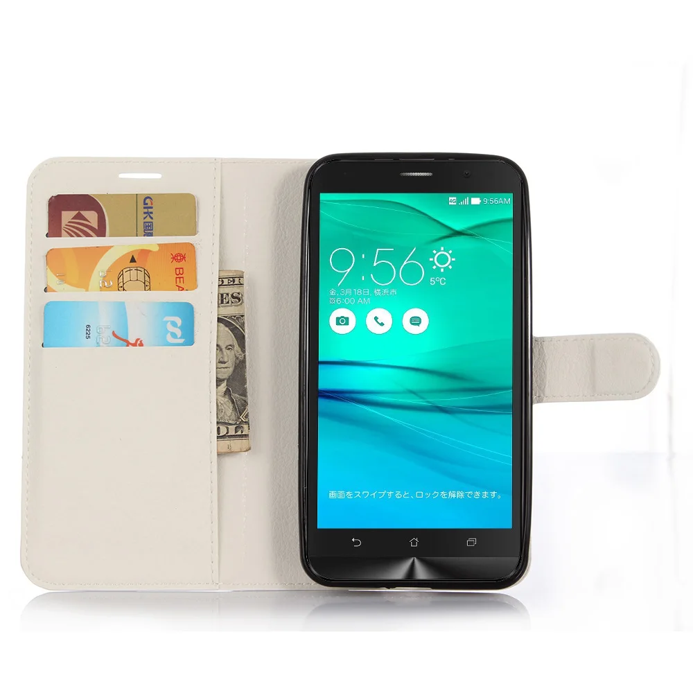 Чехол для телефона для ASUS ZenFone Go ZB500KL ZB552K откидная Обложка на заднюю панель из искусственной кожи чехол для ASUS ZenFone Go ZB551KL Coque Fundas чехол