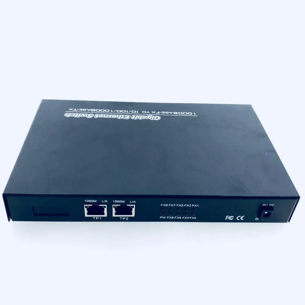 8G2E большая плата промышленного класса гигабитный Ethernet коммутатор 8*1 25G