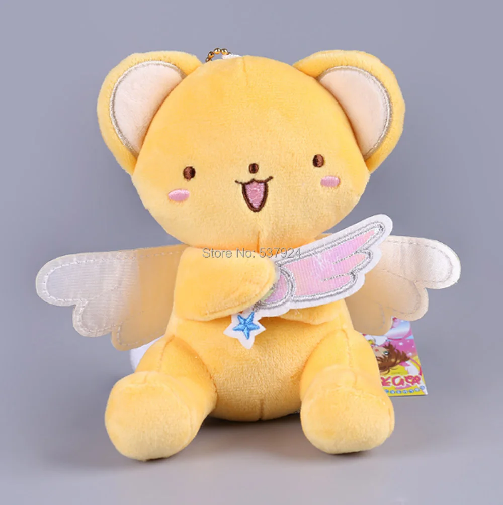 Новинка 10 шт. брелок Cardcaptor Sakura Kero шпинель солнце 5 &quot13 см Брелок плюшевая кукла