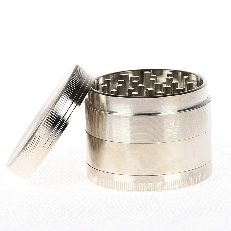

Hot High-grade 75/63/55/50/40mm 4 Layers Smoking Herb Grinders Tobacco Cigarette Quality Grinder Accessories