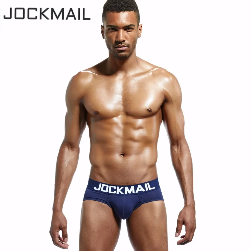 Мужские трусы бикини JOCKMAIL Классические однотонные хлопковые u образной формы
