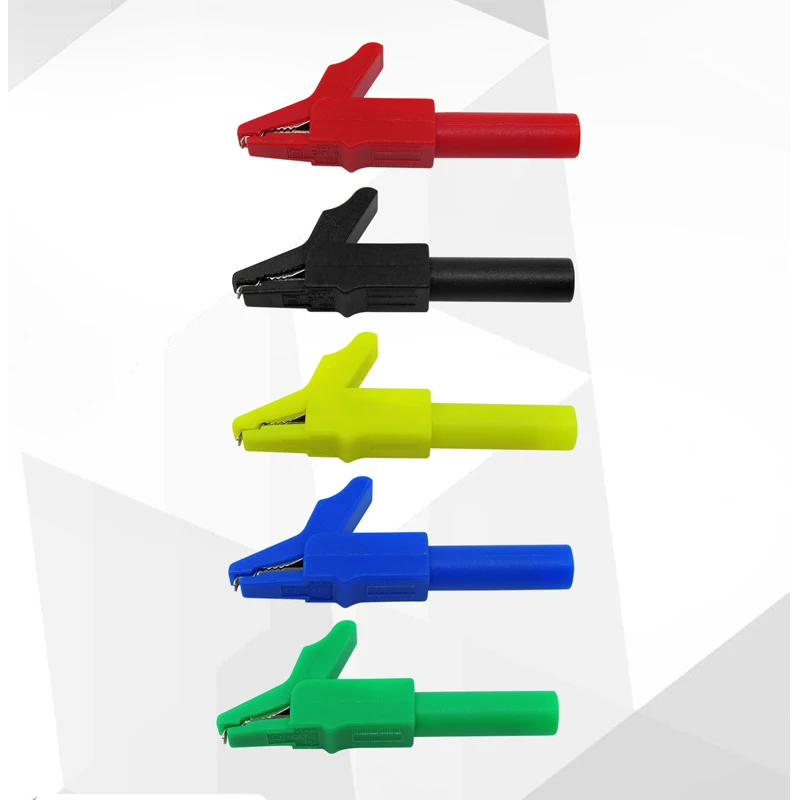 Комплект тестовых линий с банановым штекером 4 мм и испытательный зонд зажимом