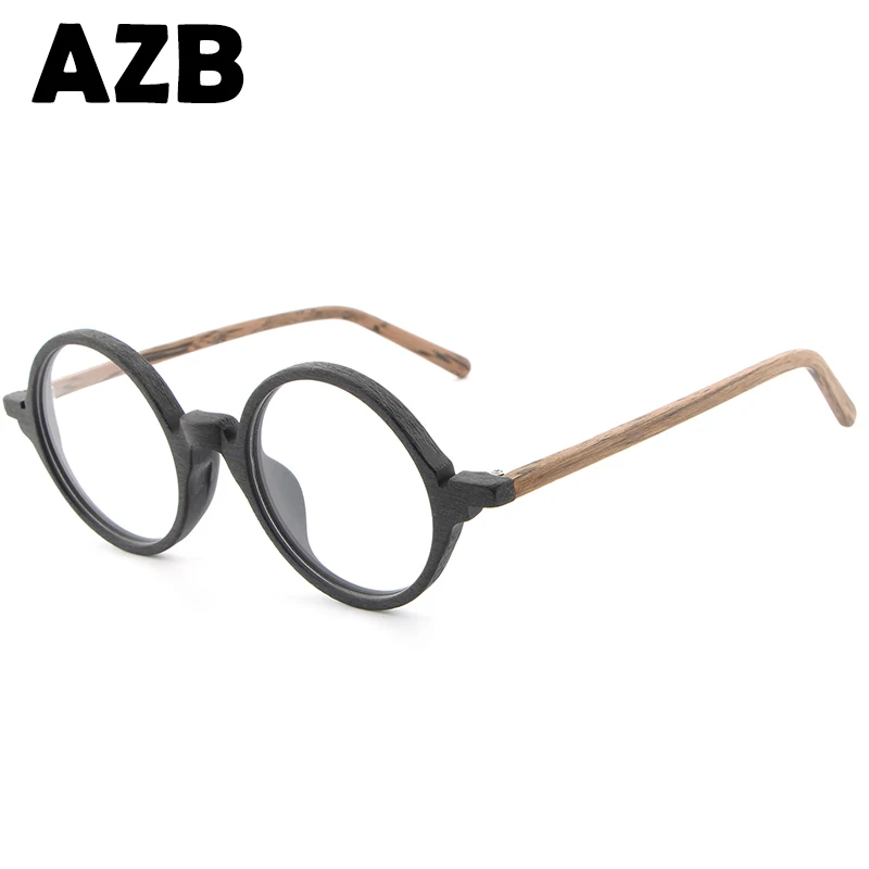 AZB2017 новые ретро мужские деревянные очки бамбуковые солнцезащитные дамские