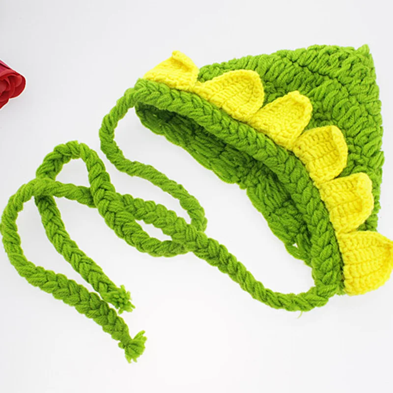 Baby photography props cute sunflower outfit newborn photo accessories crochet hat with sleep bag infant picture shoot suit gift | Детская