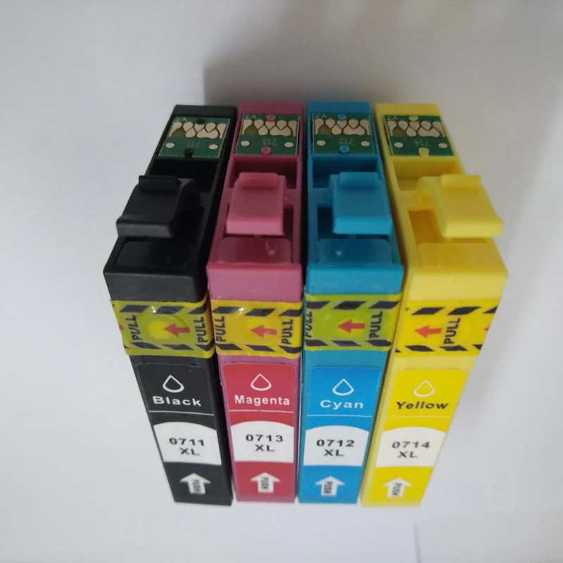 Совместимый чернильный картридж Vilaxh T0711 t0712 t0713 t0714 для принтера epson CX4300 D120
