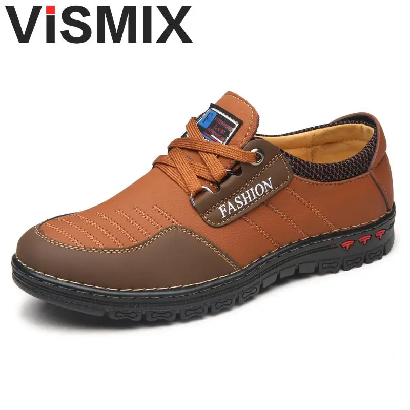 Мужская повседневная обувь на шнуровке дышащие кроссовки с круглым носком