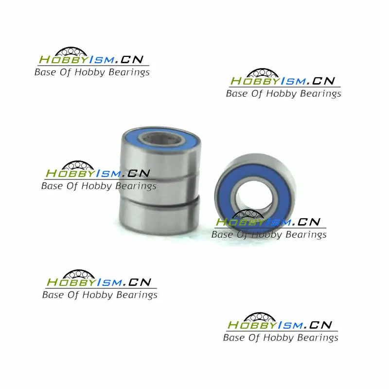 4 шт. 5X9X4 синие резиновые подшипники ABEC 3 MR95 2RS/W4|Детали и аксессуары| |