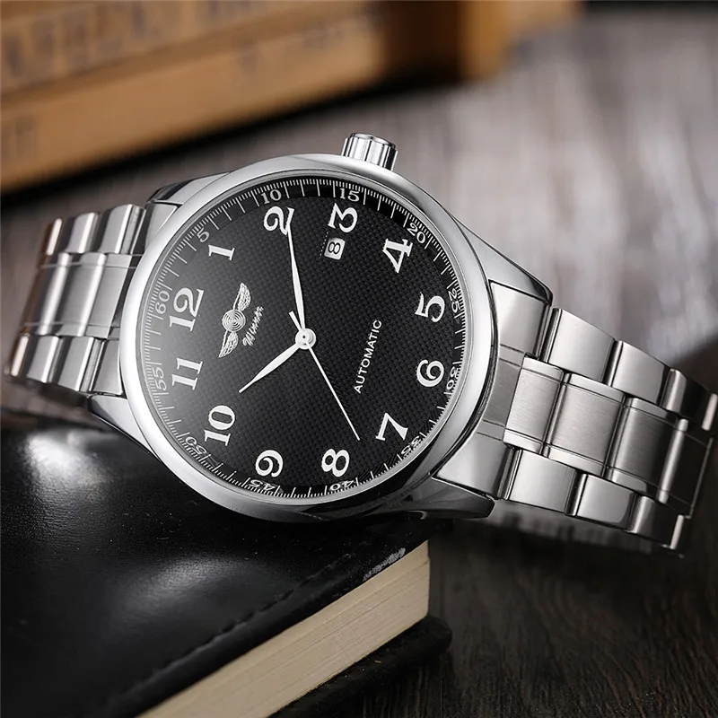 Победитель Для мужчин часы лучший бренд класса люкс Календарь Спорт