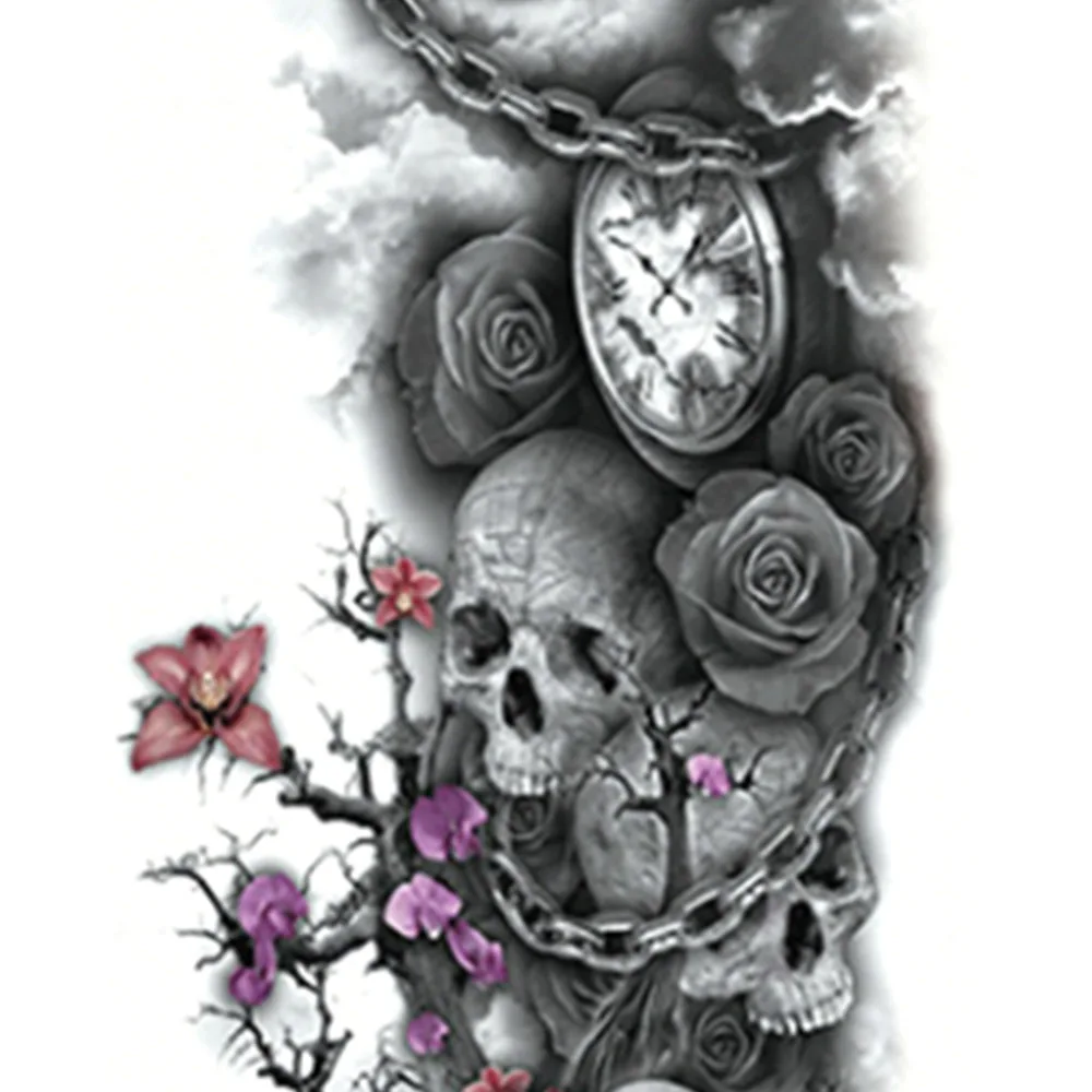 1 шт. водонепроницаемые наклейки на тату для женщин и мужчин временные фальшивые