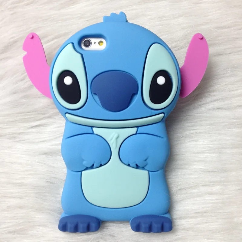 2016 Fundas Для Новый Apple iPhone6 6 s/Плюс Милые 3D Аниме Мультфильм мягкие Силиконовые ТПУ