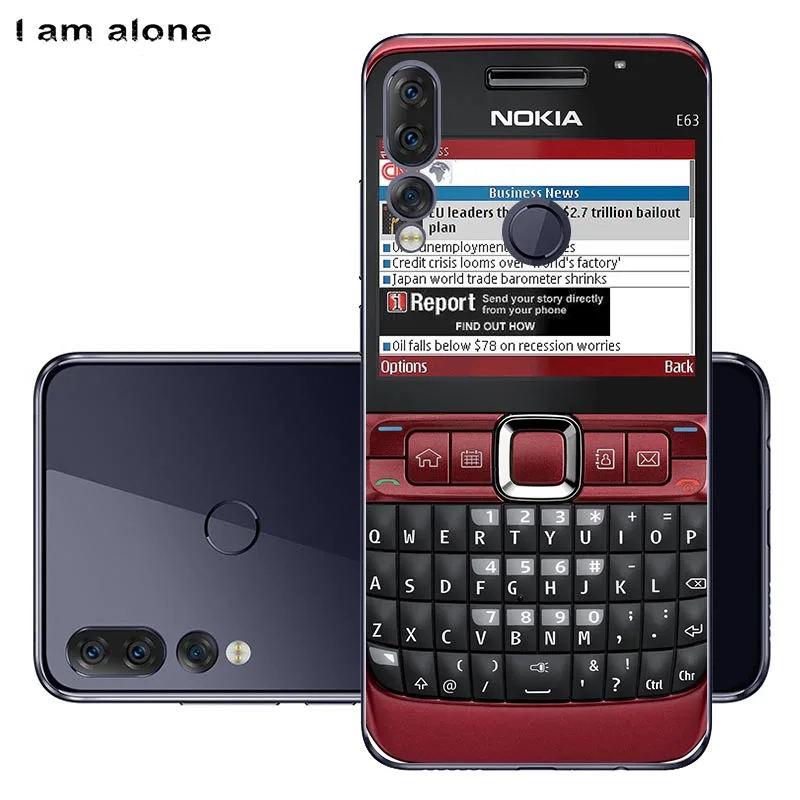 TPU C60 Чехлы для телефонов I am alone для lenovo Z5/Z5S Solf TPU Модные Цветные Чехлы для мобильных телефонов для lenovo Z5S чехол - Цвет: TPU C60