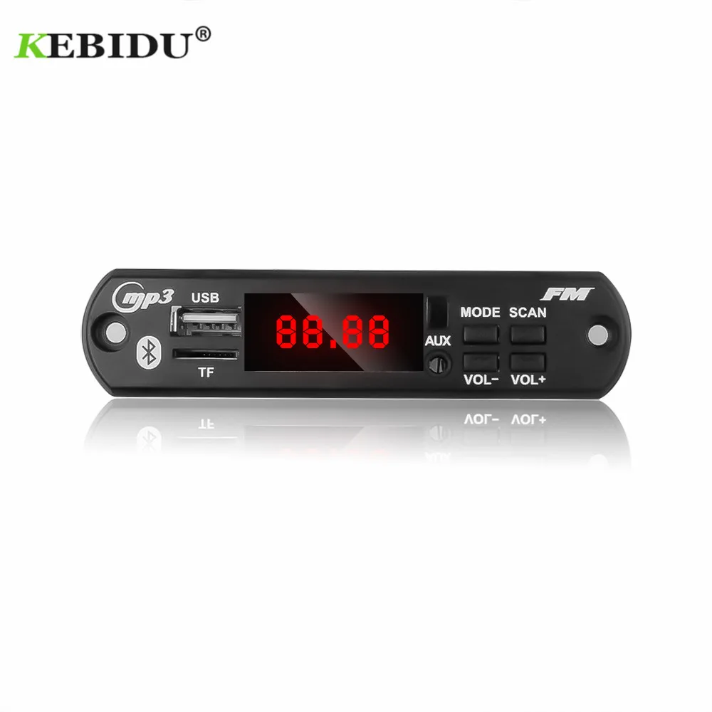 Плата декодера с цветным экраном плата Bluetooth MP3 WMA USB/SD/FM/AUX 5 В 12 аудио модуль