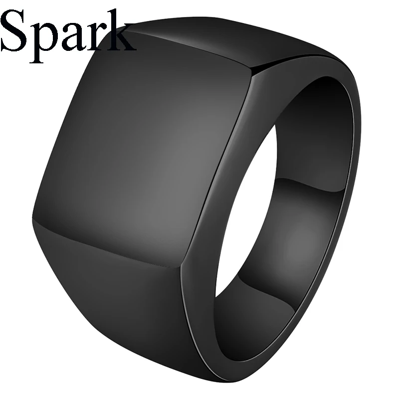 Мужское кольцо из нержавеющей стали 3 цвета|big ring|ring forrings for men |