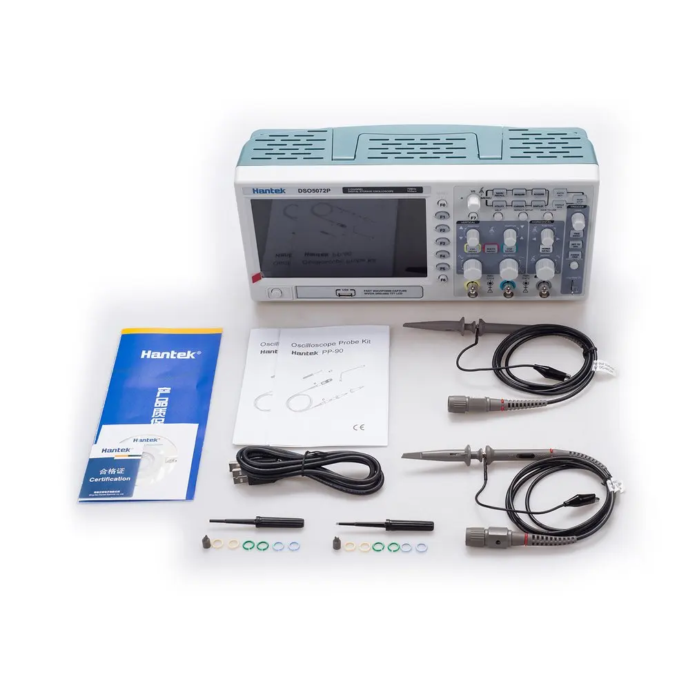 DSO5102P оригинальный USB цифровой осциллограф 2 Каналы 100 мГц 1GSa/s Бесплатная доставка
