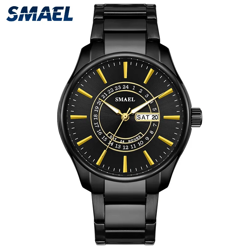 

SMAEL Relogio Masculino Men Watches Luxury Famous Top Brand Men's Fashion Casual Dress Watch Military Quartz Wristwatches Saat