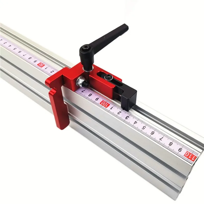 

75mm height T-tracks Stopper Miter Gauge Table Saw Aluminium Profile