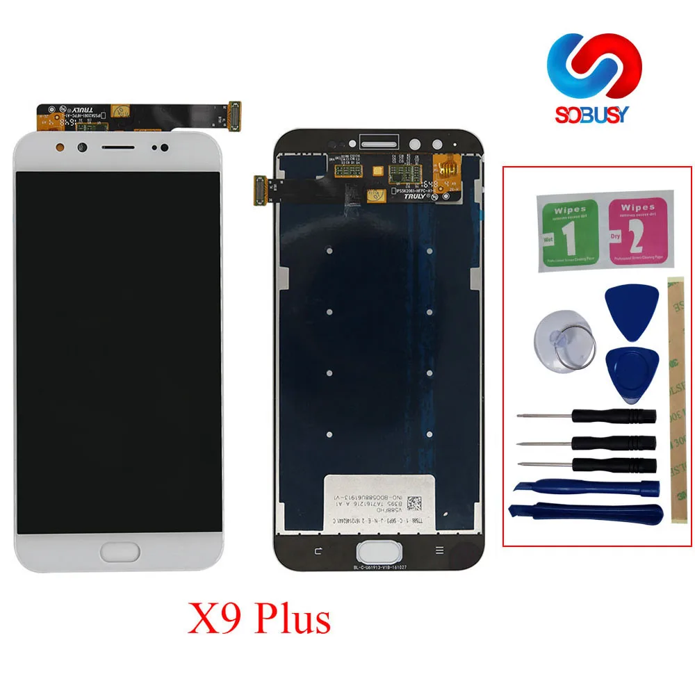 Оригинальный ЖК дисплей для Vivo x9plus кодирующий преобразователь сенсорного экрана
