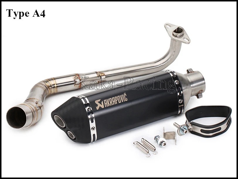 N-MAX 155 мотоцикл Akrapovic глушитель выхлопной трубы для Yamaha NMAX155 NMAX125 N MAX NMAX 155